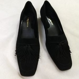Easy Spirit suede rassel loafers